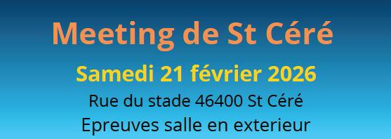 Meeting de St Céré + animation EA / PO