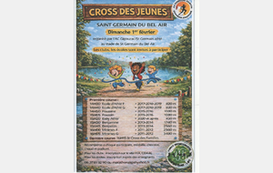 Cross des jeunes, St germain